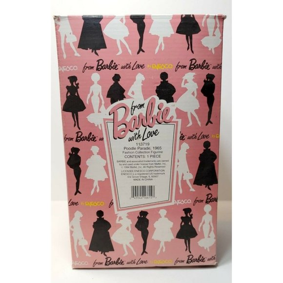 VINTAGE FROM BARBIE WITH LOVE POODLE PARADE 1965 No 113719 BY ENESCO MATTEL 1994 - Picture 4 of 11